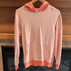 Edgar & Ash Men's Small Orange Hooded Sweatshirt No String